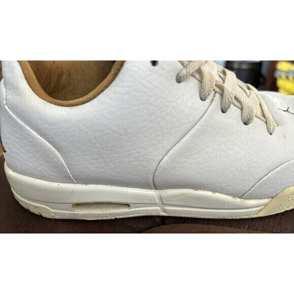 2006 NIKE AIR JORDAN 23 CLASSIC LOW WHITE MAPLE BROWN LEATHER‎ 313480-121 4.5Y - Picture 3 of 4